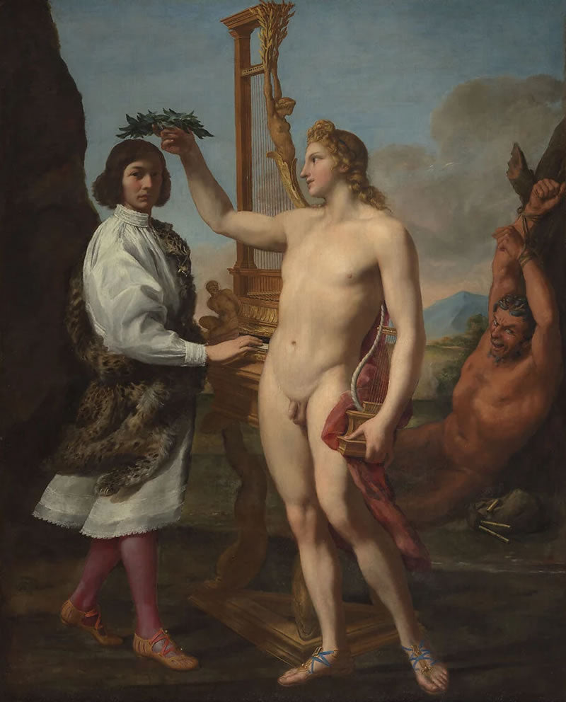 Marcantonio Pasqualini (1614–1691) Crowned by Apollo