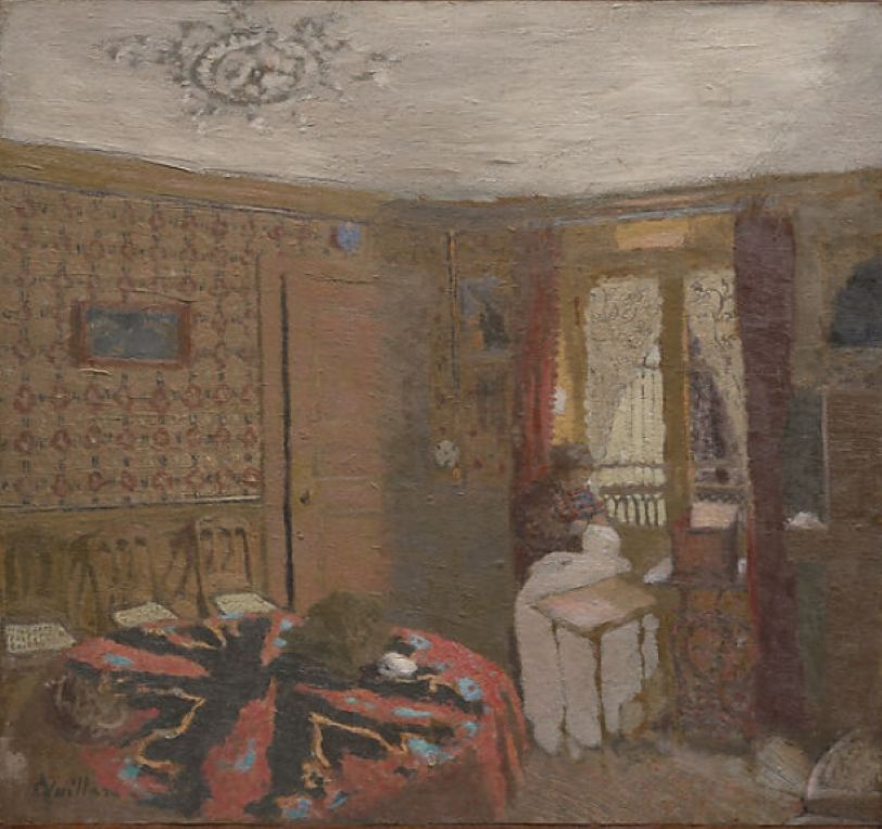 Mme Vuillard Sewing by the Window, rue Truffaut