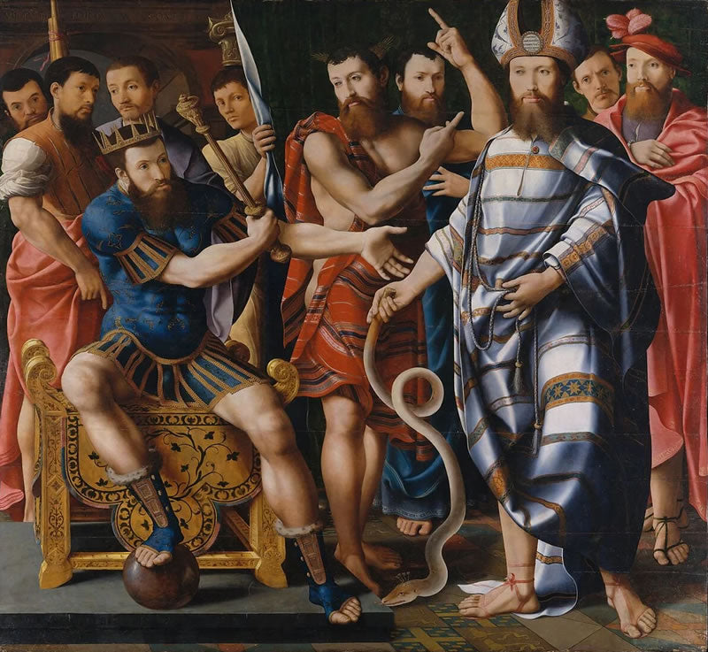 Moses and Aaron before Pharaoh: An Allegory of the Dinteville Family