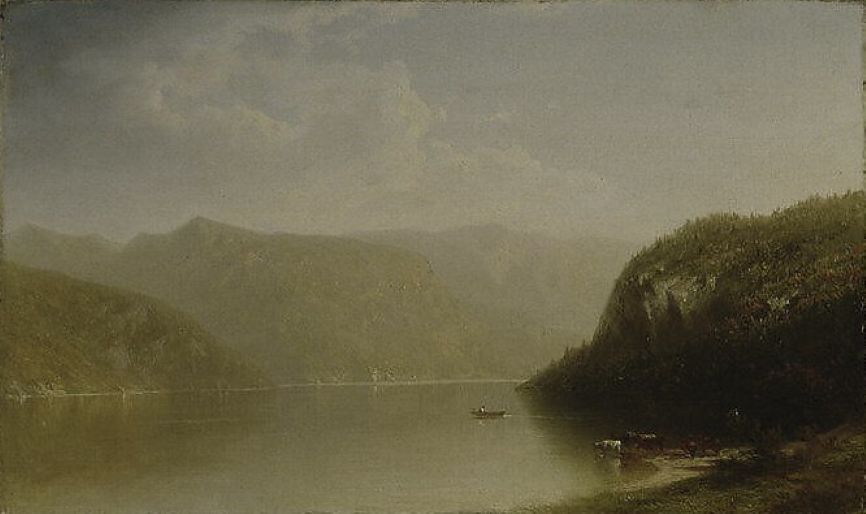 Mountain Lake Scene