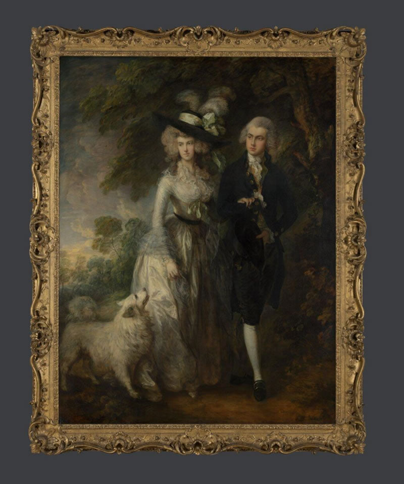 Mr and Mrs William Hallett ('The Morning Walk')