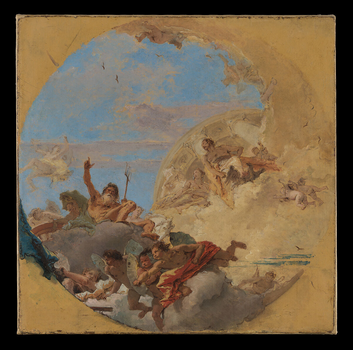 Neptune and the Winds
