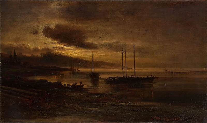 Night Scene on the Volga
