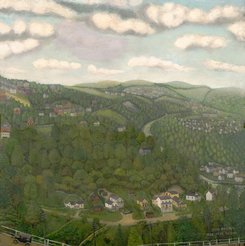 Nine Mile Run Seen from Calvary