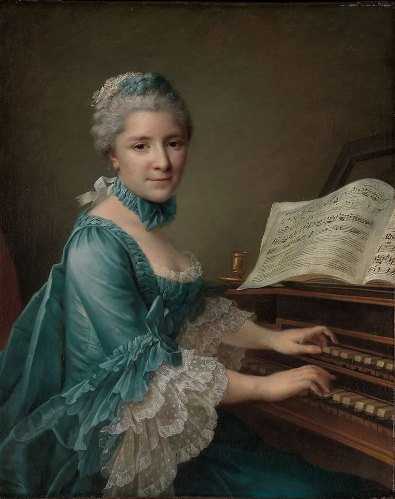 Portrait of a Woman, Said to be Madame Charles Simon Favart (Marie Justine Benoîte Duronceray, 1727–1772)