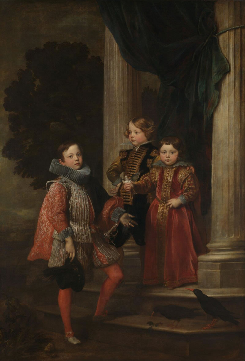 Portrait of Alessandro, Vincenzo and Francesco Maria Giustiniani Longo