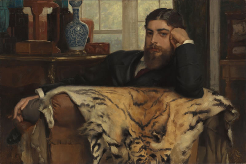 Portrait of Algernon Moses Marsden