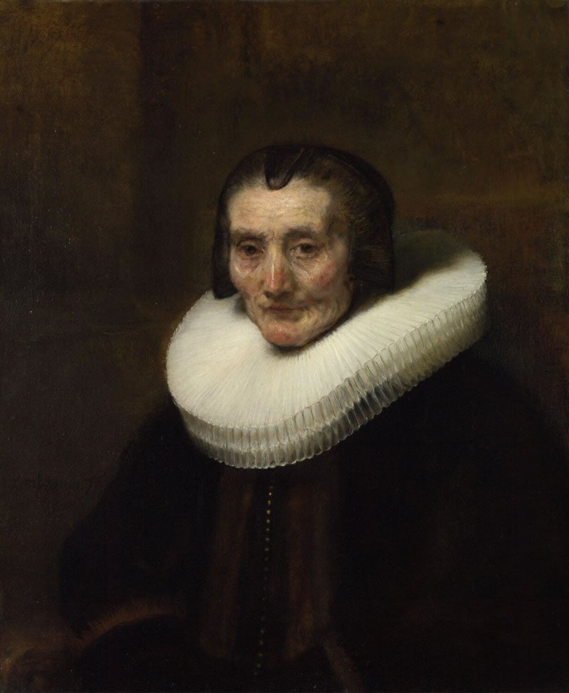 Portrait of Margaretha De Geer Wife of Jacob Trip