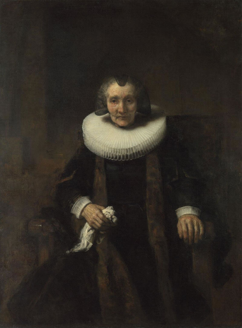 Portrait of Margaretha De Geer Wife of Jacob Trip