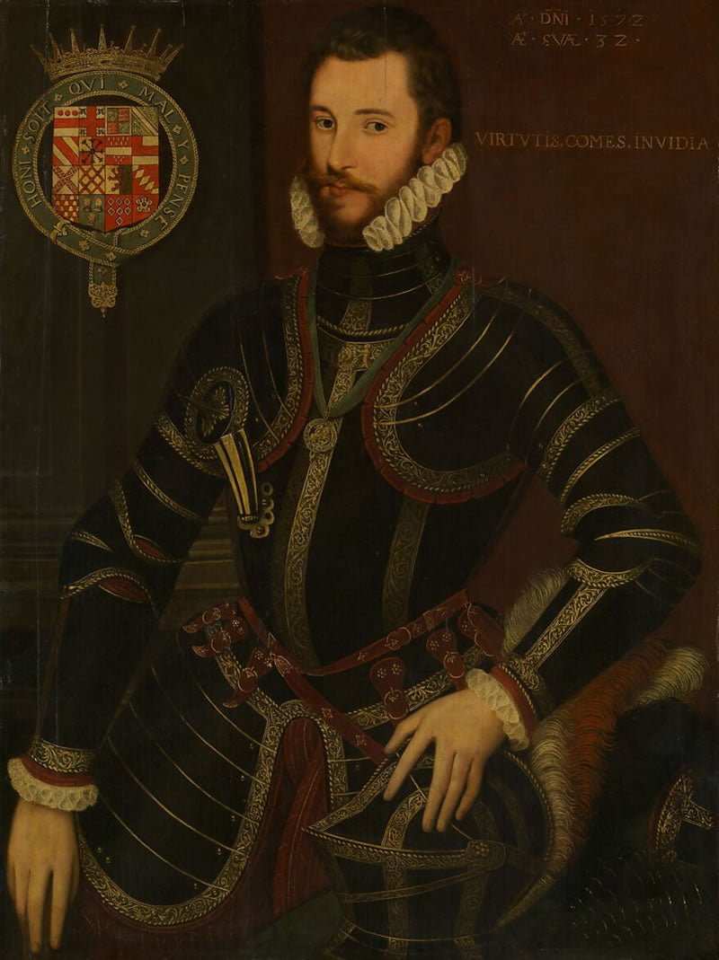 Portrait of Walter Devereux (1539–1576), First Earl of Essex