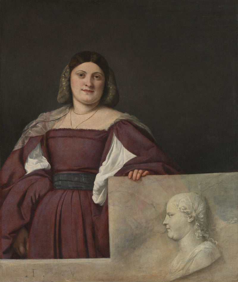 Portrait of a Lady La Schiavona