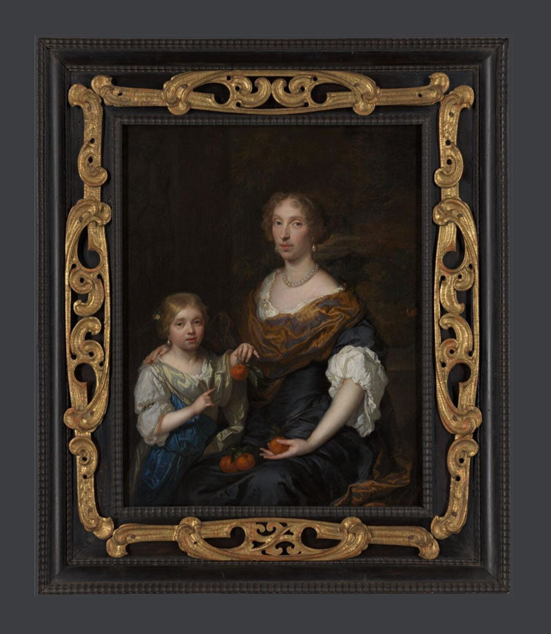 Portrait of a Lady and a Girl