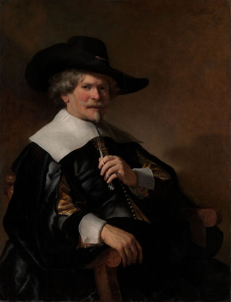 Portrait of a Man Seated in an Armchair
