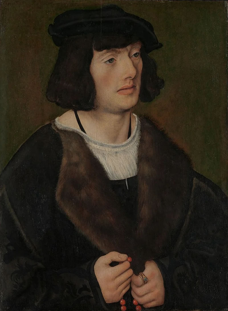Portrait of a Man with a Rosary