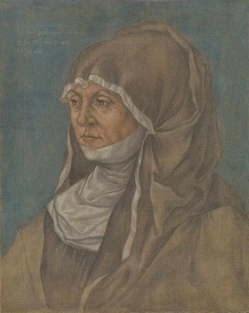 Portrait of a Woman, Said to Be Caritas Pirckheimer (1467–1532)
