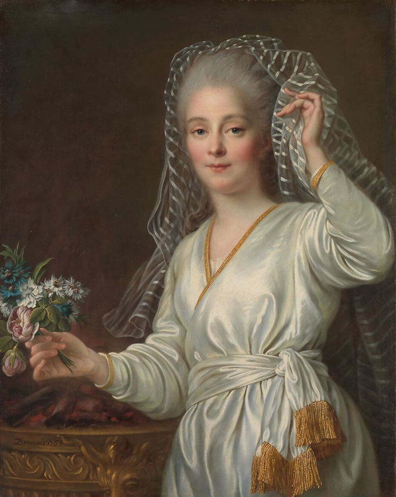 Portrait of a Young Woman as a Vestal Virgin