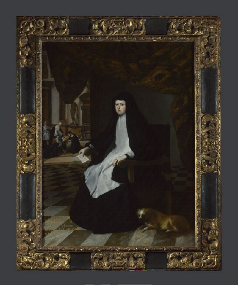 Queen Mariana of Spain in Mourning