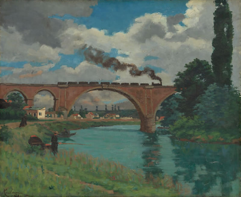 Railroad Bridge over the Marne at Joinville