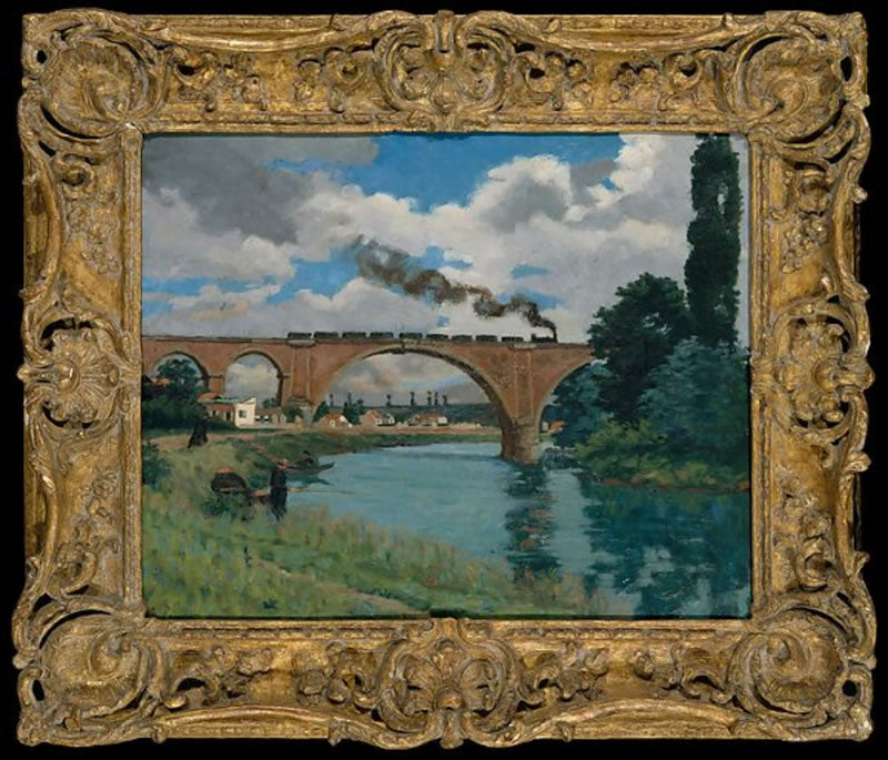 Railroad Bridge over the Marne at Joinville