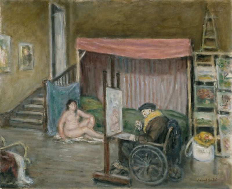 Renoir and His Model