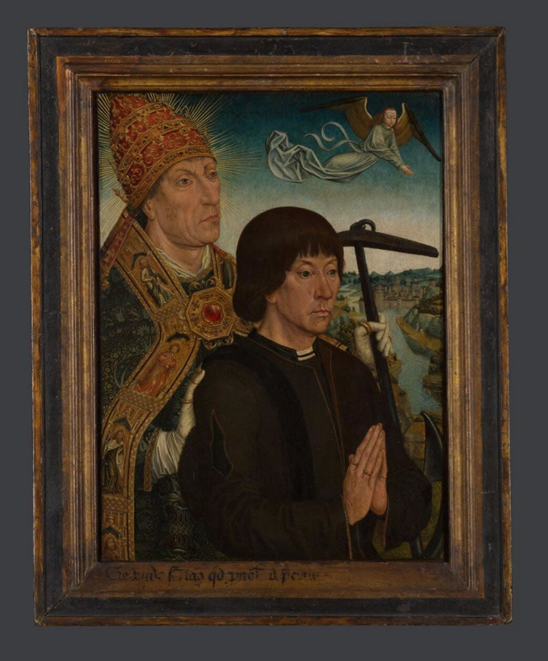 Saint Clement and a Donor