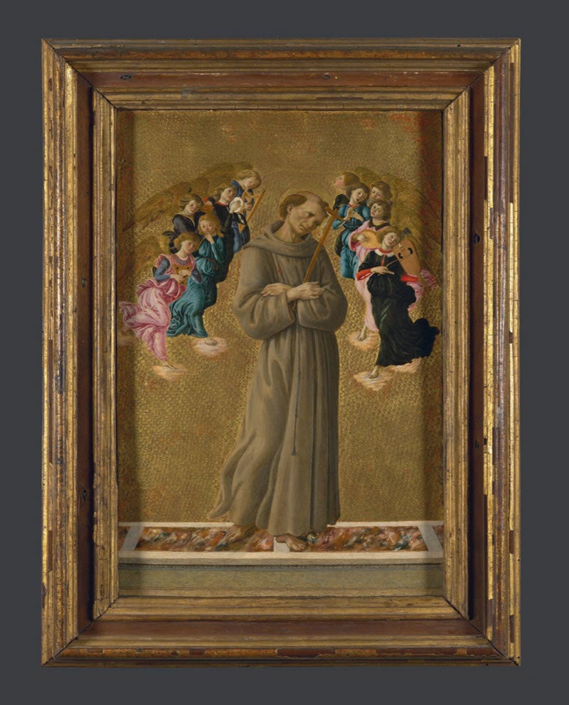 Saint Francis of Assisi with Angels