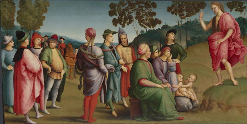 Saint John the Baptist Preaching