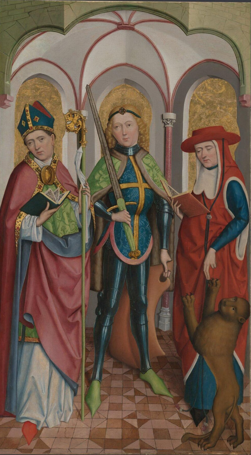 Von Soest Saints Ambrose Exuperius and Jerome