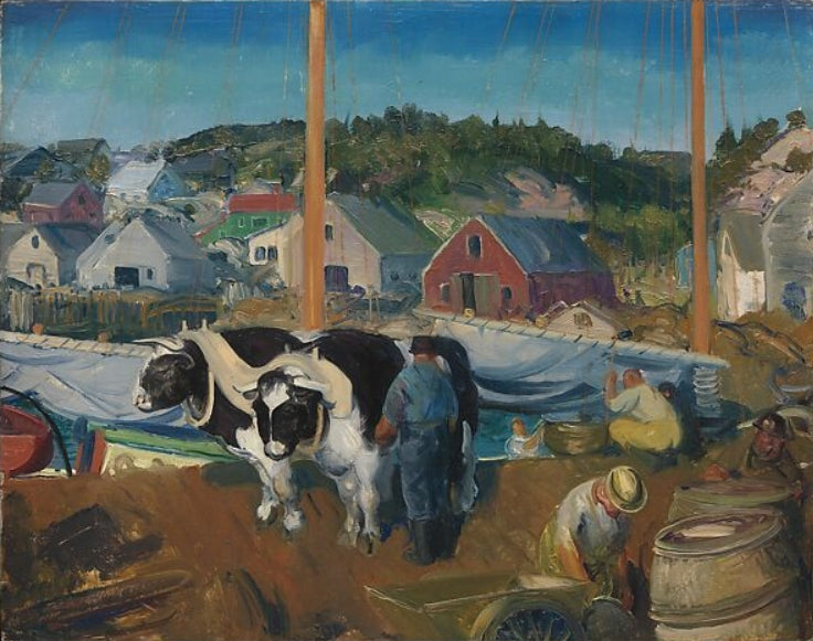 Ox Team, Wharf at Matinicus