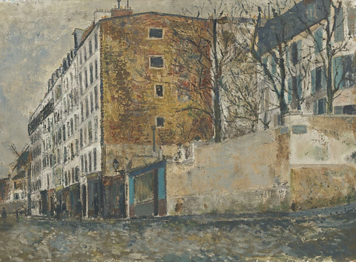 The Rue Orchampt in Montmartre