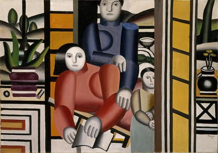 Three Women by a Garden