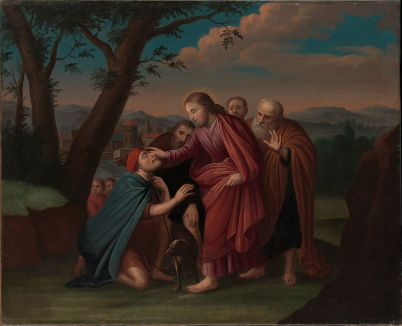 Christ Healing the Blindman