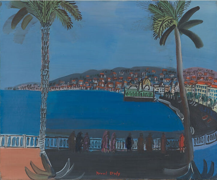 Dusk at La Baie des Anges, Nice