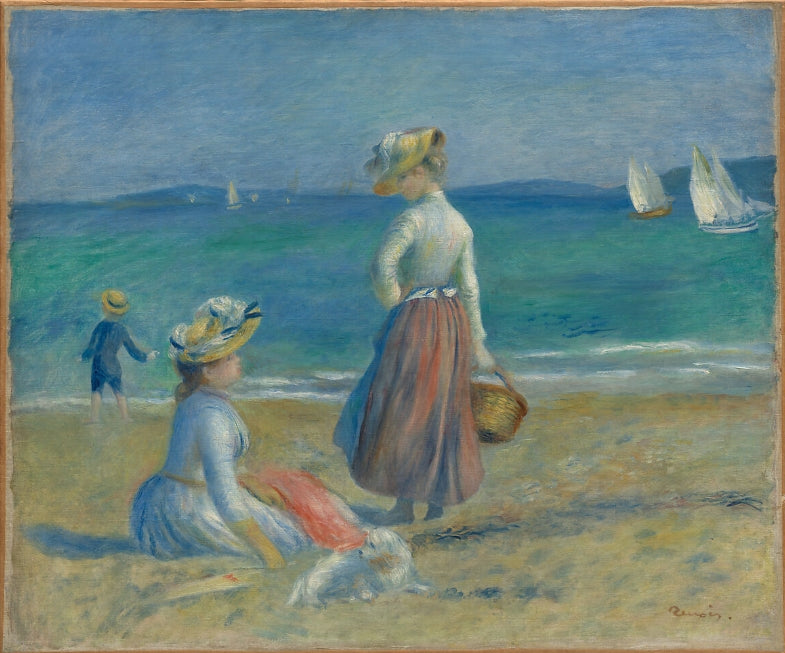 Figures on the Beach