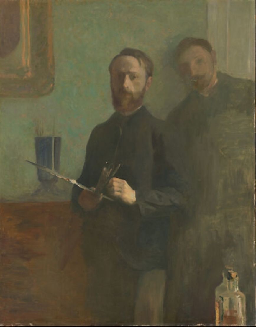 Self-Portrait with Waroquy