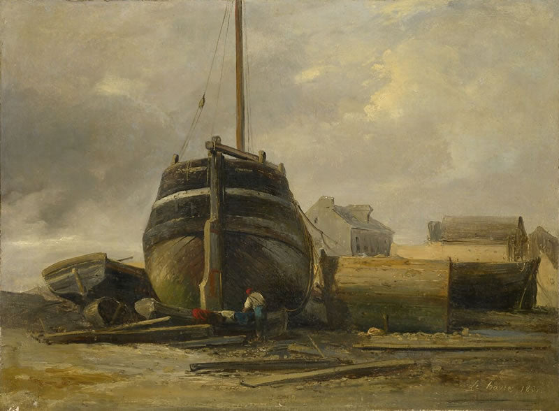 Shipyard at Le Havre