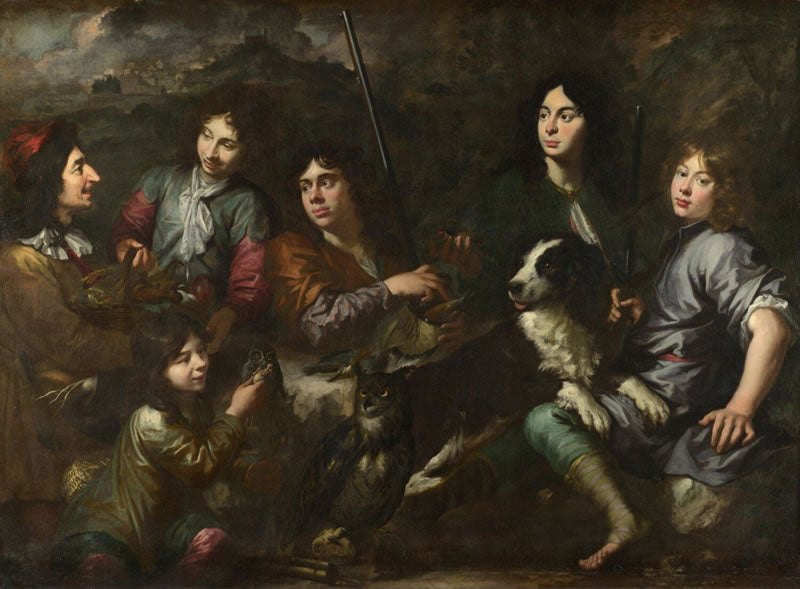 Sportsmen Resting