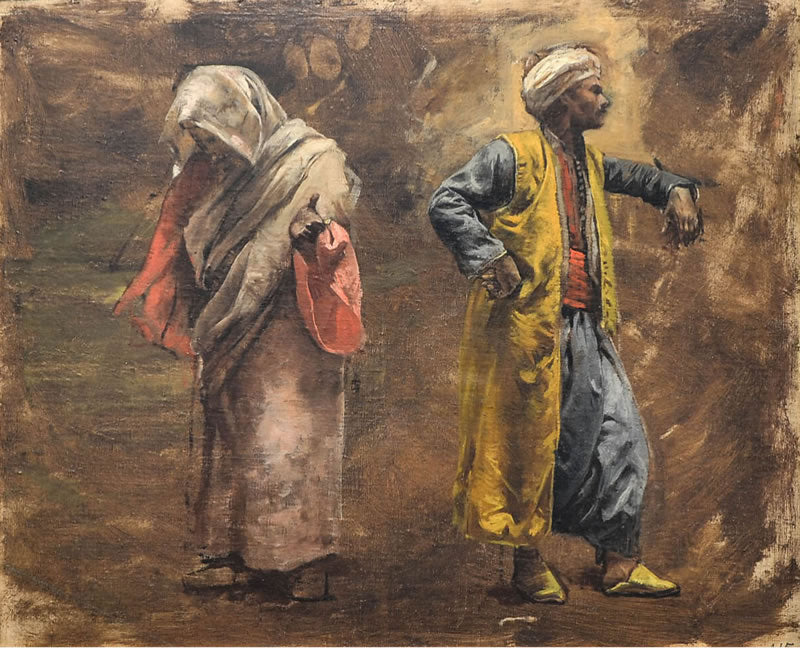 Study of Two Figures