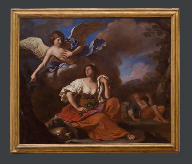 The Angel appears to Hagar and Ishmael