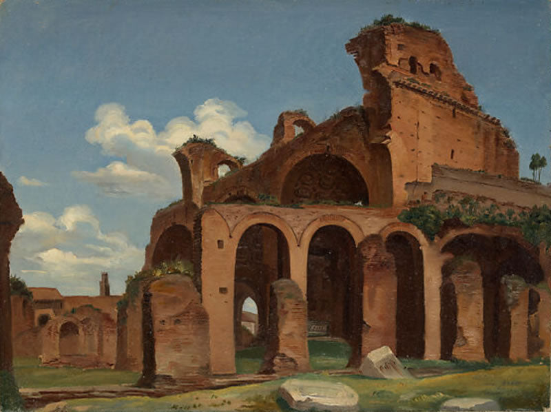 The Basilica of Constantine, Rome
