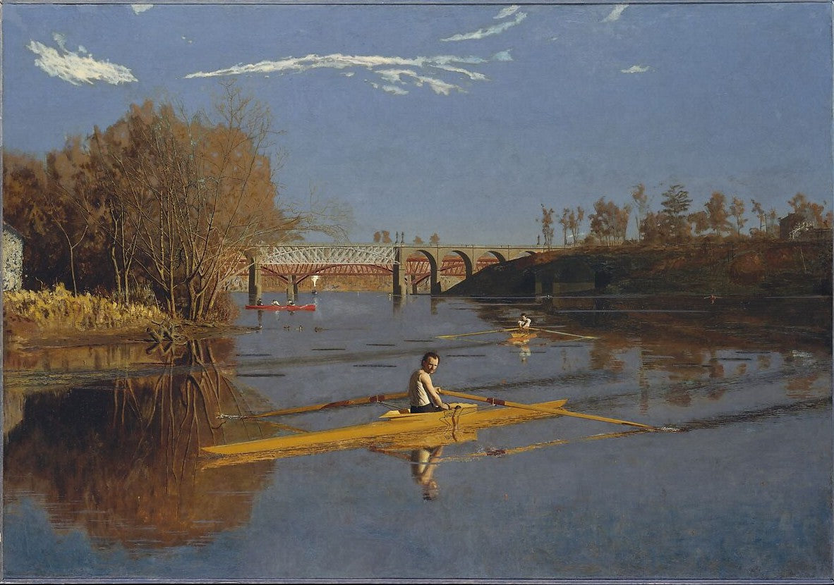 The Champion Single Sculls (Max Schmitt in a Single Scull)