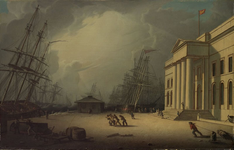 The Custom House at Greenock, Scotland