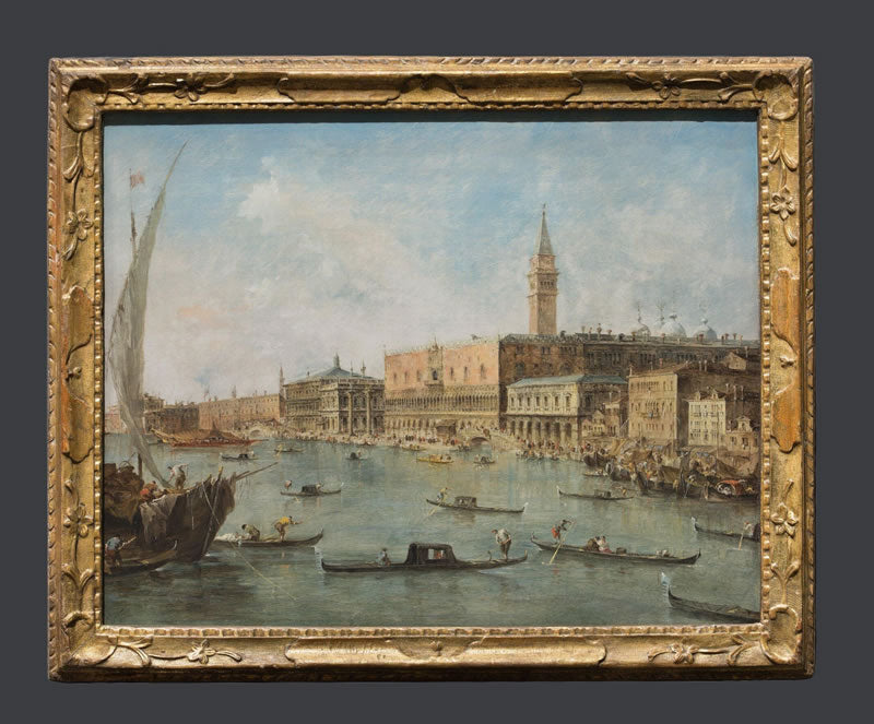 Venice: The Doge's Palace and the Molo from the Basin of San Marco
