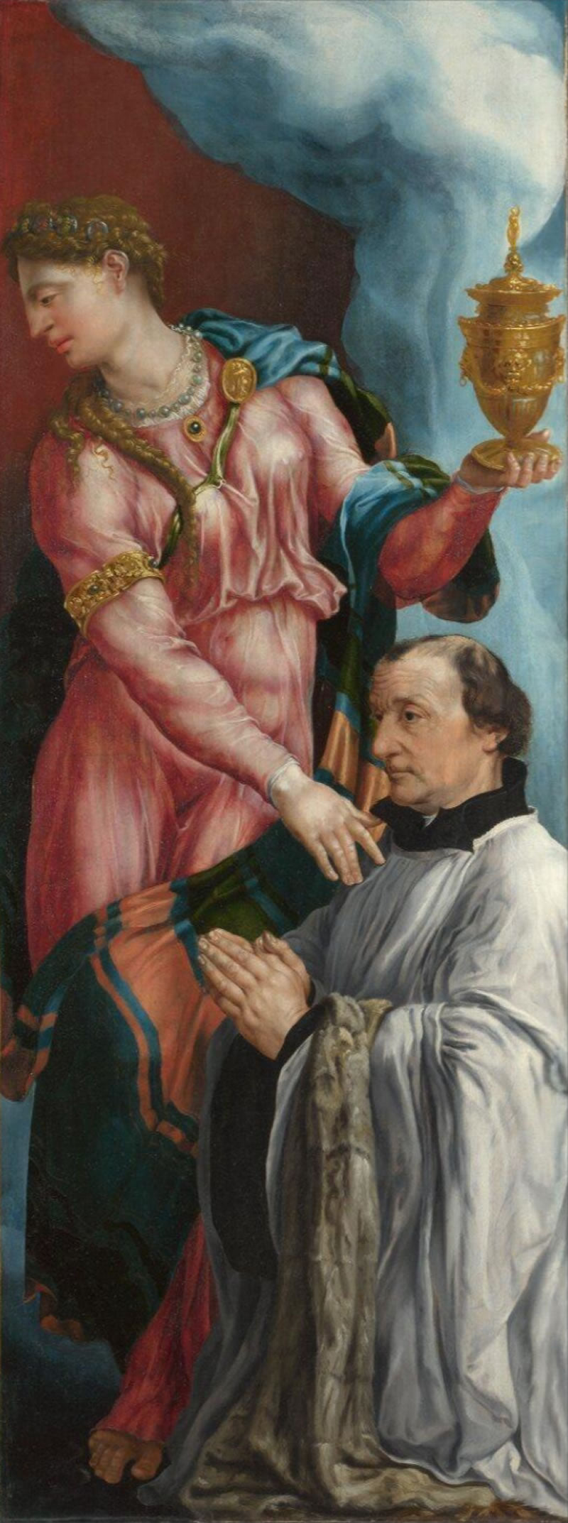 The Donor and Saint Mary Magdalene