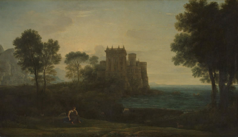 Landscape with Psyche outside the Palace of Cupid ('The Enchanted Castle')