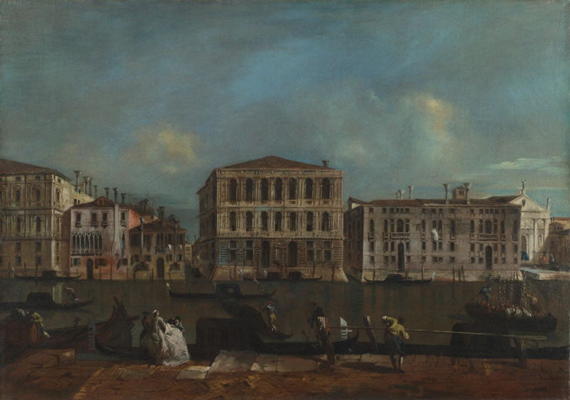 Venice: The Grand Canal with Palazzo Pesaro