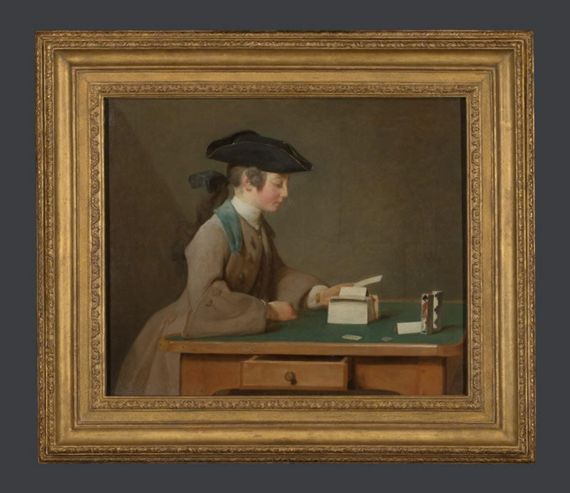 The House of Cards (Portrait of Jean-Alexandre Le Noir)