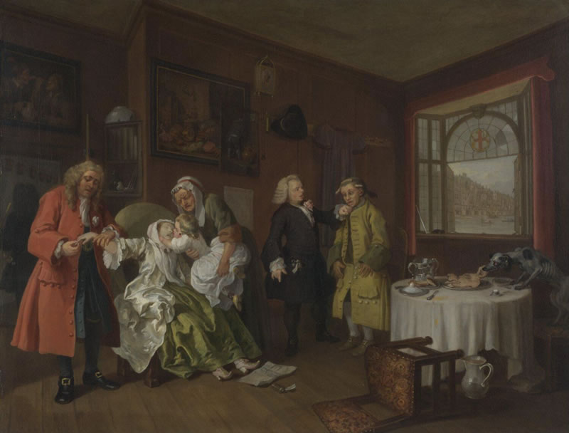 Marriage A La Mode 6 the Lady's Death