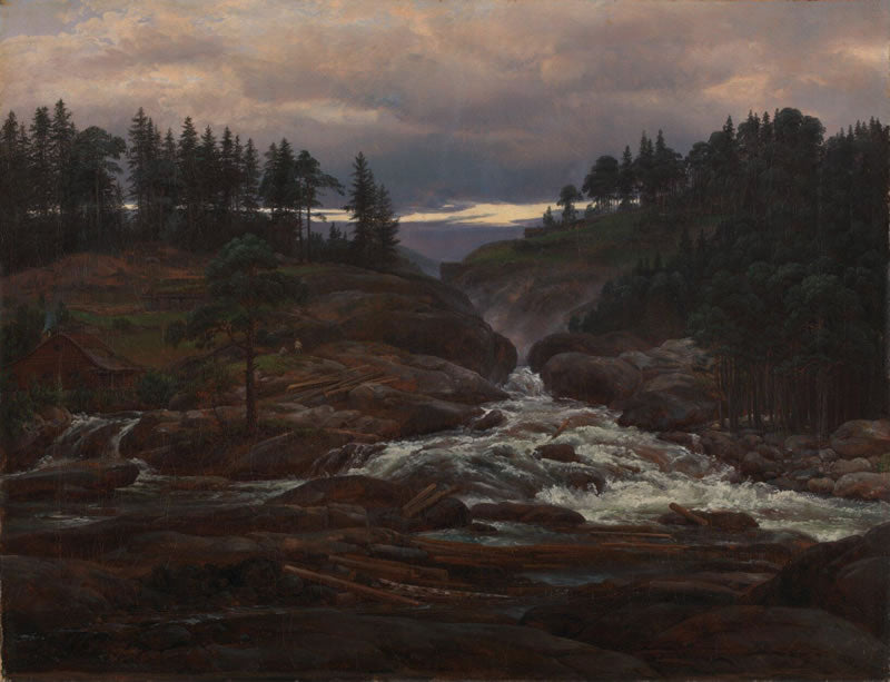 The Lower Falls of the Labrofoss