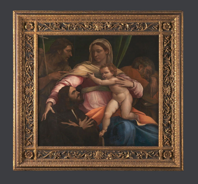 The Madonna and Child with Saints and a Donor